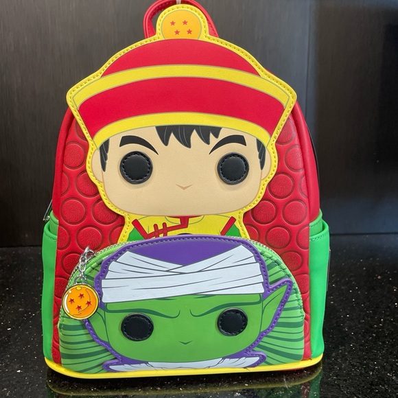 Funko POP Loungefly Dragon Ball Z Mini Backpack Piccolo And Gohan Brand New - Picture 10 of 11
